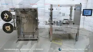 Label Roll Accumulator for Labelling Machine with Twin Roll accumulator Holding system for feeding
