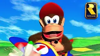Diddy Kong Racing 🏆 Pirate Lagoon Remake | n64 Slowed