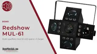 Redshow MUL-61 LED multi-lyseffekt - DanMusikk.no