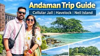 Andaman Trip with HUMSAFAR ❤️ Cellular Jail, Havelock & Neil Island Guide 🏝️ #vlog #guidance