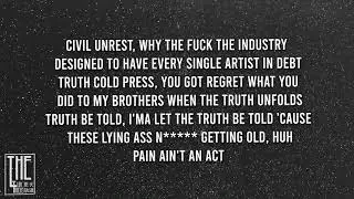 CRAIG XEN - REAL PAIN/SAD (lyrics)