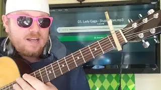 How To Play Stupid Love Lady Gaga // guitar lesson beginner tutorial easy chords