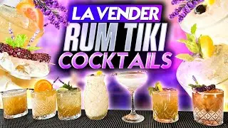 What's the Secret to Making the Perfect LAVENDER RUM TIKI COCKTAIL