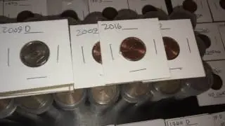 ALL BEST FINDS COIN ROLL HUNTING OF 2016 Part 1 of 2
