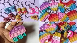 keychain haul #popit #cartoon @shinucollection
