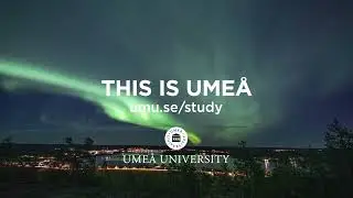 This is Ume&aring; University (Sweden) - Northern Lights