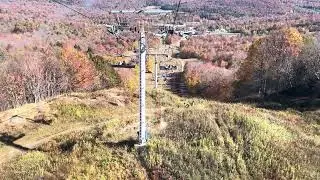 Mt. Orford, Quebec, Canada. Enjoying the fall colors! 