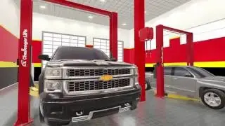 Ecdesign 4.5 - autmotive facility 3D design