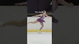Travel competition vlog ⛸️#travelcompetition #figureskating #preppy #SistersSkatingStrong