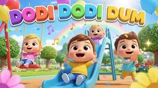 DODI DODI DUM DUM 😍 | Most Addictive Kids Poem Ever | 3D Cartoon Animation
