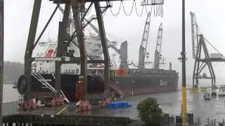 Port Olympia Proppants Shipment