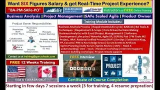 Project Schedule Control in BA-PM-PO-Safe track Guruschools Instructor led Free Training