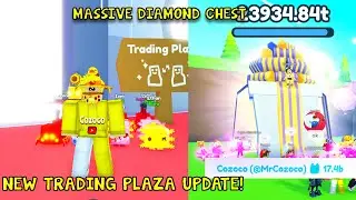 NEW TRADING PLAZA UPDATE! New Pets! - Pet Simulator X Roblox