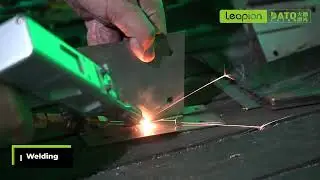 4 in1 laser welding machine.Can weld, cut, remote clean, weldseam clean
