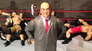 WWE Elite Best of PPV Paul Heyman BAF Wave Review and Animation