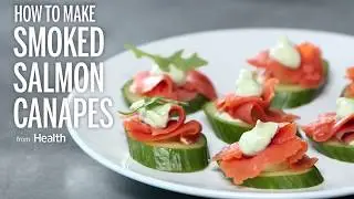 How to Make Smoked Salmon Canapes | Health