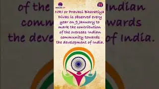 NRI Non Resident Indian Day or Pravasi Bharatiya Divas