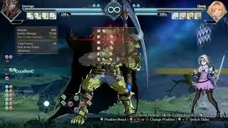 Granblue Fantasy Versus Rising: Inefficient Vaseraga combo
