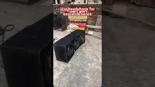 JBL 1500 watt subwoofer test #shorts #dj #bass