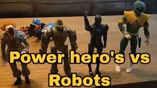 Power hero's vs Robot