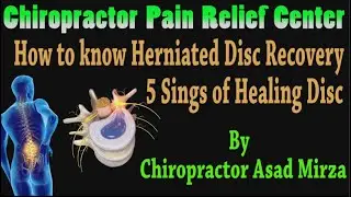 How to know Herniated Disc Recovery | 5 Signs of Healing Disc | Chiropractor Asad Mirza |