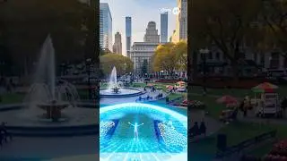 Fake video of me magically spreading loving energy to the world.