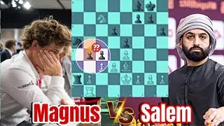 Magnus Carlsen vs Saleh Salem | Accuracy on Another Level🔥