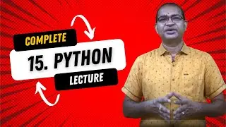15 Python & Full Stack Python By K.V.Rao
