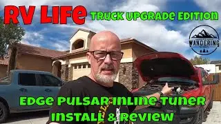 RV Life- Huge Upgrade For Our 2016 Ram 1500 Rebel. Edge Pulsar Inline Tuning Module Install & Review