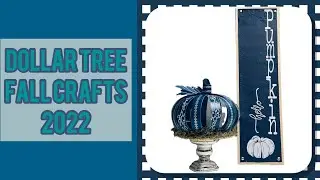 Dollar Tree easy craft ideas Fall 2022