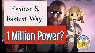 Gears 5 - Medals | Easiest & Fastest Way to Get 1 Million Power Medal | How to Get 1 Million Power