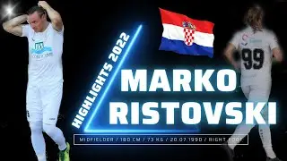 Marko Ristovski ⚽ Box to Box Midfielder ⚽ Highlights 2022