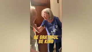 Heartwarming Reunion  Elderly Couple Reunites After Husband&rsquo;s Hospital Stay ❤️