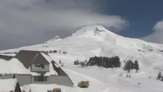 Watch live from our Timberline Lodge and The Dalles cams, a lenticular cloud over Mount Hood