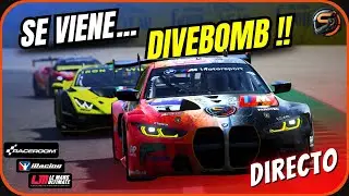 🔴Mi&eacute;rcoles de DIVEBOMB&hellip; l&iacute;os y caos en pista!  | iRacing, Le Mans Ultimate, y m&aacute;s!...