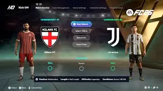 EA Sports FC 26 &mdash; &laquo;Милан&raquo; против &laquo;Ювентуса&raquo; I ПОЛНЫЙ ГЕЙМПЛЕЙ (PS5)