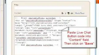 Free Live Chat Software For Blogger & BlogSpot