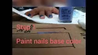 Splatter Nail Art Design