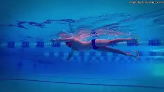 Swimming Freestyle smooth  Learn how to swim easy graceful front crawl