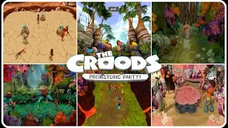 The Croods Prehistoric Party - nintendo wii minigames