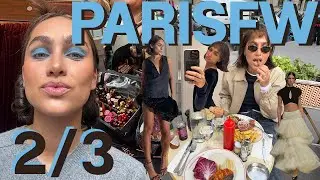 2/3 PARISFW. My first fashion show (and several hotel changes)