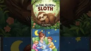 Slow Sleepy Sloth: A beautifully Illustrated Animal Bedtime Story book for Toddler and Preschooler