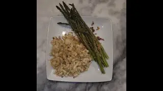 What's for Dinner | Jalapeno Mac and Cheeze with Vegan Parm and Bacon Asparagus