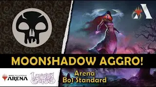 Moonshadow Turns Mono-Black Into a Nightmare #mtgarena #lorwyn #standard #mtg