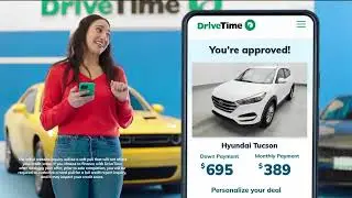 DriveTime: Get Approved Online with No Credit Hit | Easy Car Financing | TV Commercial #tvcommercial
