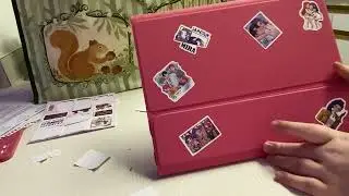 Part one of putting stickers on my iPad