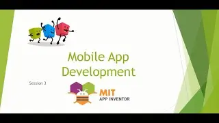 Learn what are Components in mobile applications using MIT App Inventor in 5 minutes