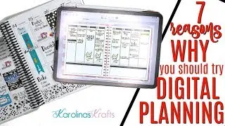 7 REASONS WHY you should try DIGITAL PLANNING instead of paper planning, BENEFITS OF GOING DIGITAL