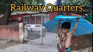 Railway Quarters||Railway Quarters Kaisa Hota Hai|| बनारस का B.L.W Quarters ka Tour||indian railway