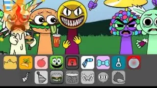 Incredibox Sprunki Retake: NORMAL GUY is NOT Normal, AZURI Run Run Run! NEW Character and Reactions!